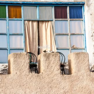 Fenster Essaouira - Papillu