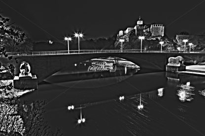 Giebichtenstein Brücke - Papillu´ Lampen Design, Grafik und Fotografie